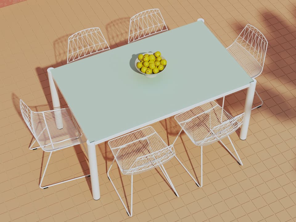 Together Dining Table Patio Dining Set