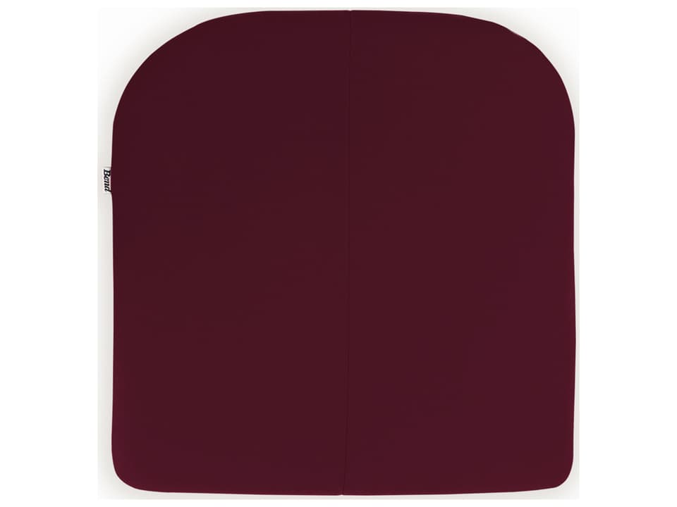 Bend Goods Sunbrella Seat Pad for Lucy and Ethel Chairs in Burgundy