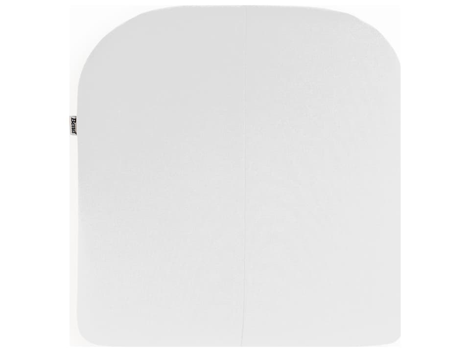 Bend Goods Betty Outdoor Sunbrella Seat Pad in White