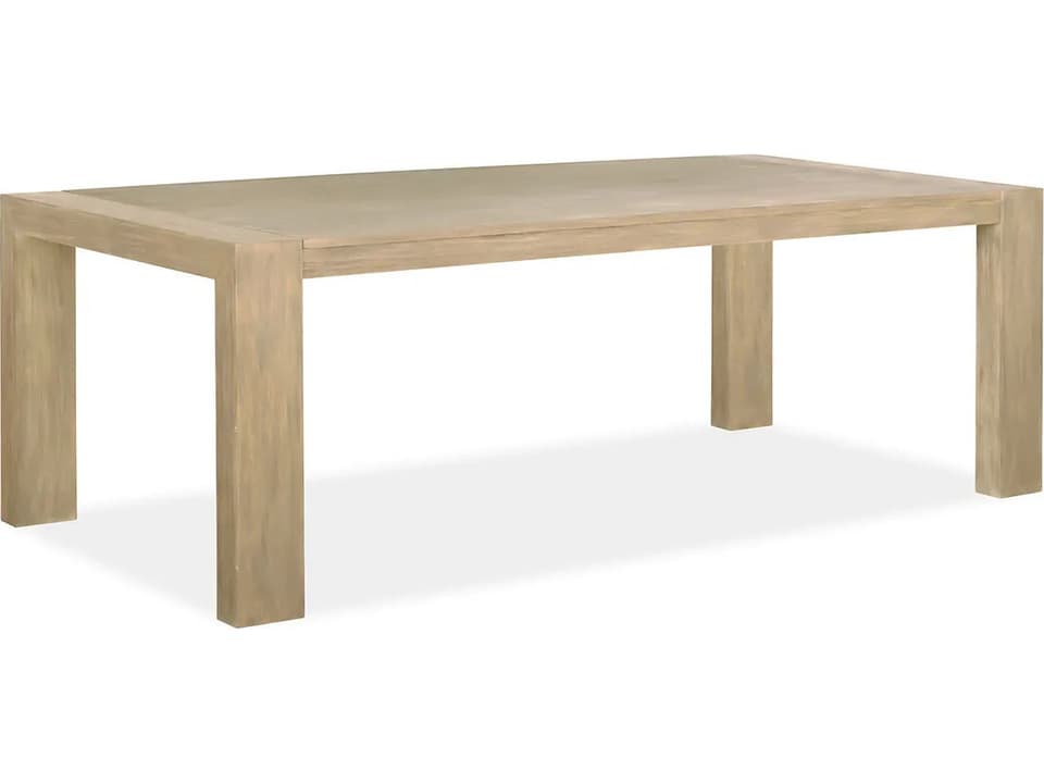 Messina 90-Inch Rectangle Dining Table in Beach Teak