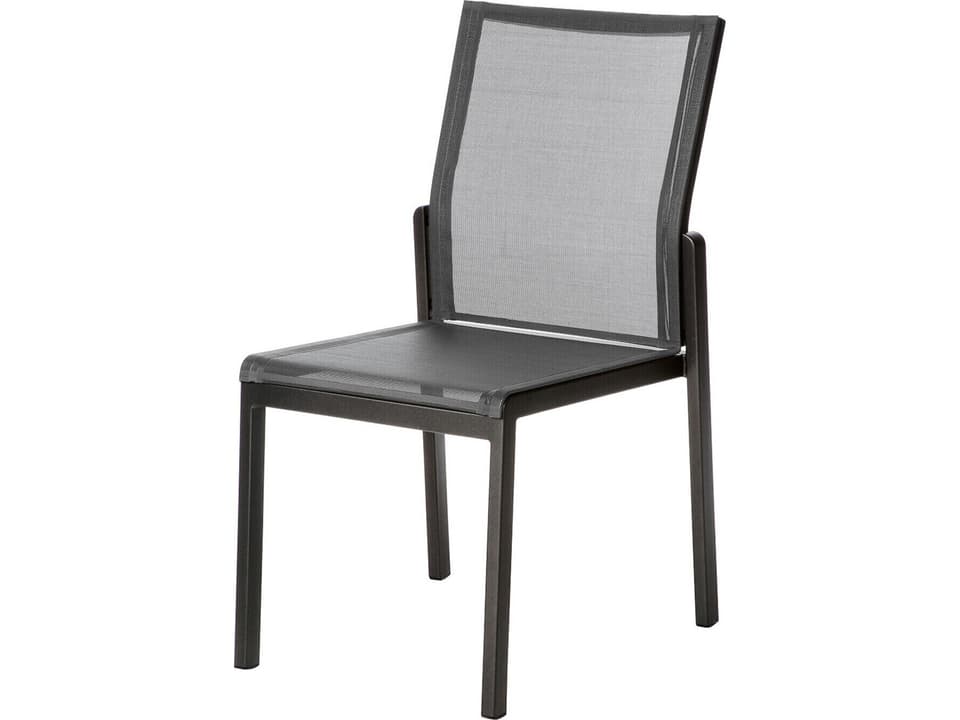 Aura Aluminum Sling Dining Chair