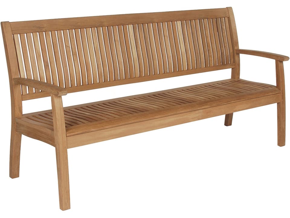 Monaco 79 Inch Natural Teak Seat