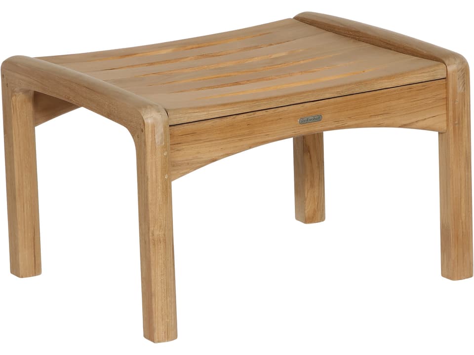 Monterey Deep Seating Ottoman with Brown Braided Cord