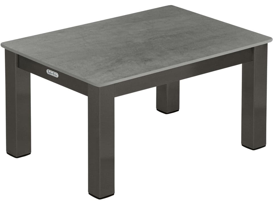 Equinox Lounger Table Graphite Stainless Steel Dusk Ceramic