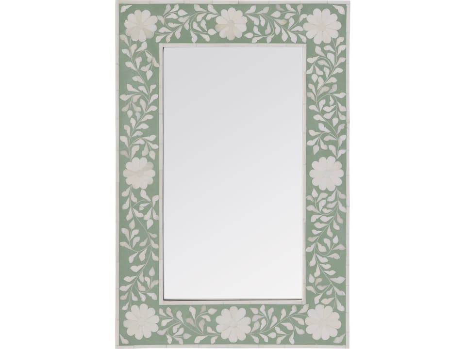 Specialty Company Vivienne Botanical Bone Inlay Wall Mirror