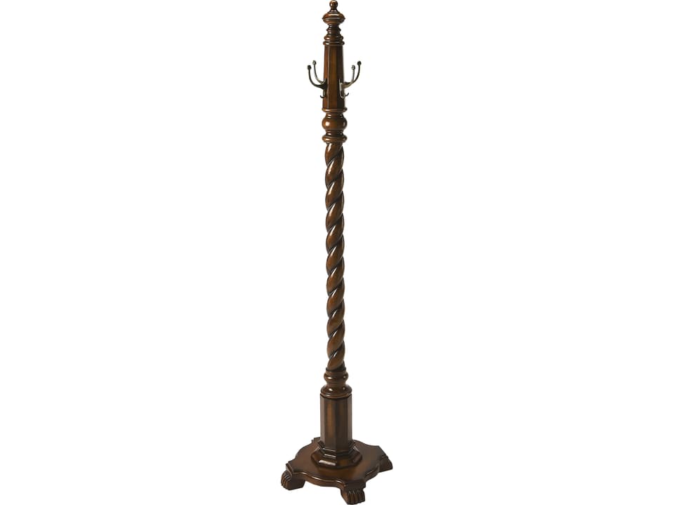 Joshua Cherry Coat Rack