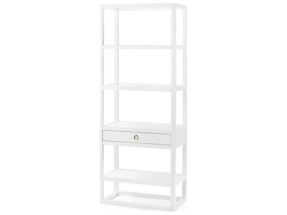 Newport White Pearl Etagere