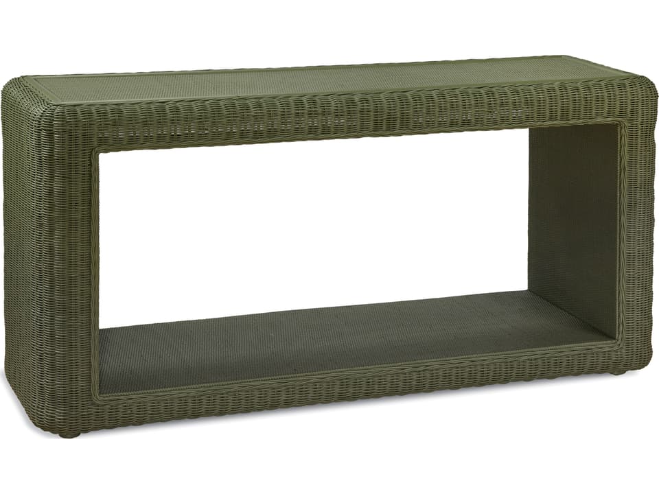 Luma Rectangular Rattan Console Table