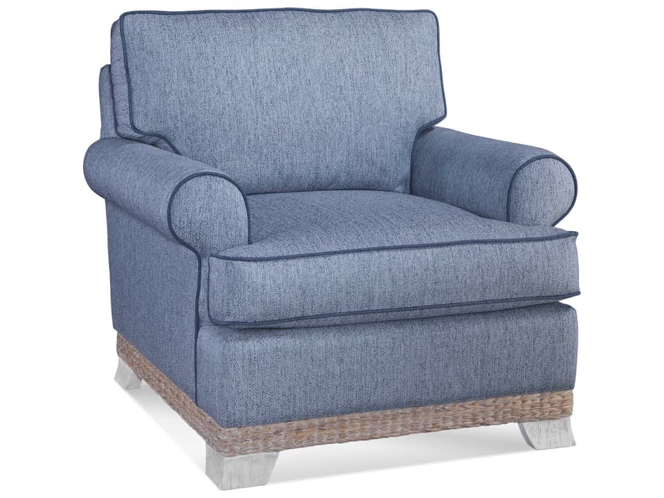 Fairwind Upholstered Accent Chair in Hatteras Finish
