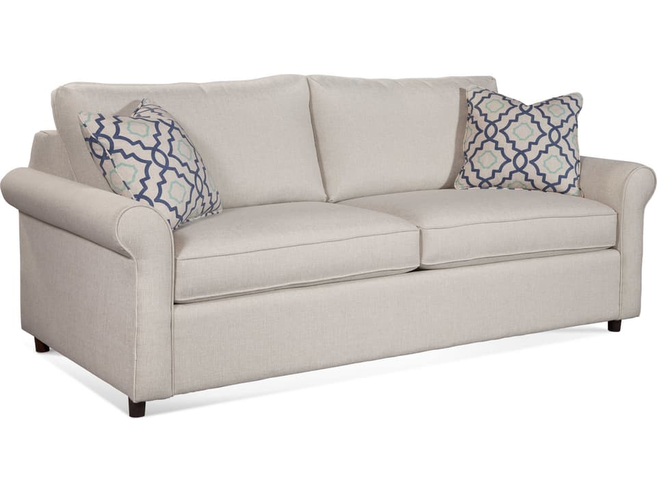 Northfield 3-Seat Upholstered Queen Sleeper Sofa with Flared Arms
