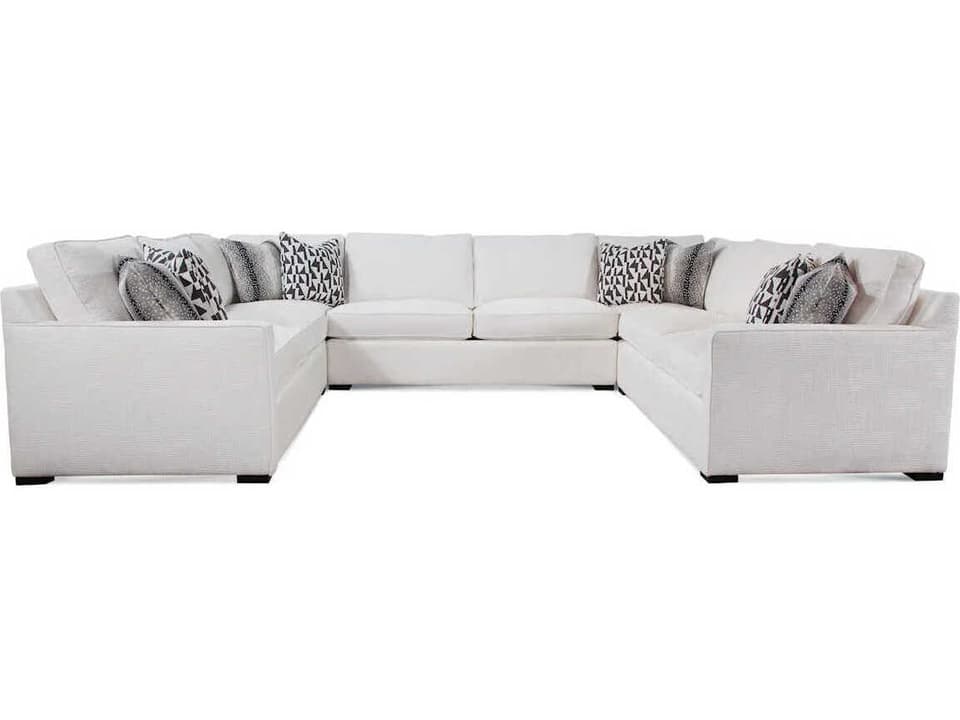 Brentwood Fabric Modular Sectional Chair Modern Style