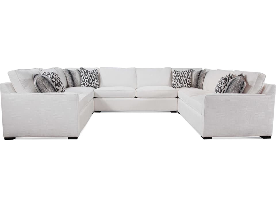 Brentwood 5-Piece U-Shape Modular Fabric Sectional Sofa