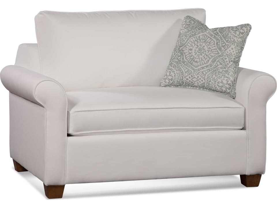 Park Lane Twin Sleeper Chair with Gel Memory Foam Mattress