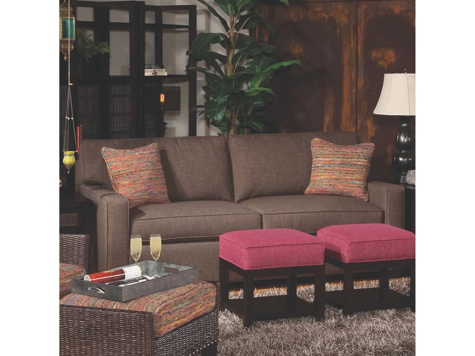 Gramercy Park Queen Sleeper Sofa with Gel Memory Foam Mattress