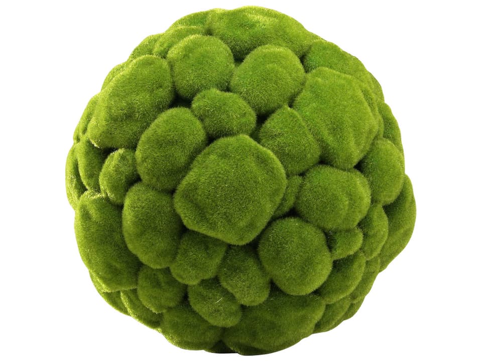 Large Moss Green Decorative Sphere