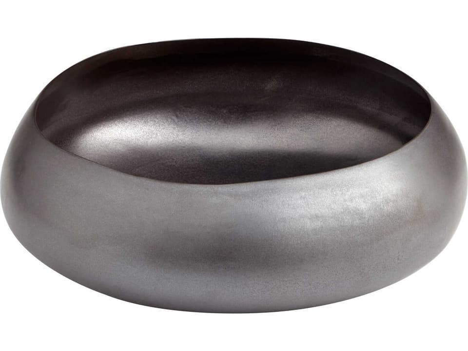 Vesuvivus Large Decorative Bowl in Black Metal