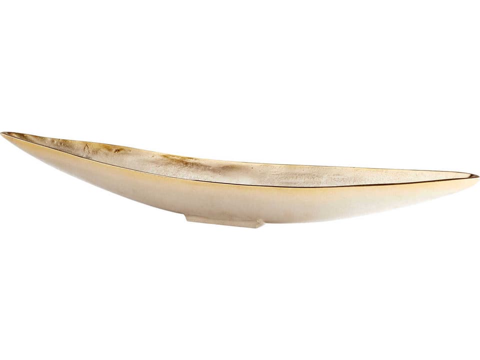 Venezia Small Decorative Tray Rough Nickel and Gold