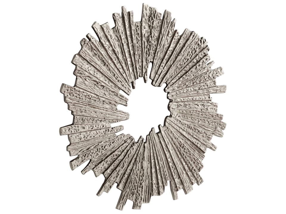 Cadabra Large Wall Decor in Antique Nickel