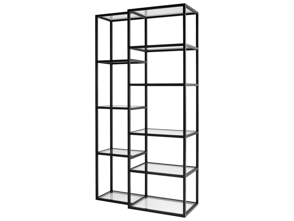 Porter Black Etagere