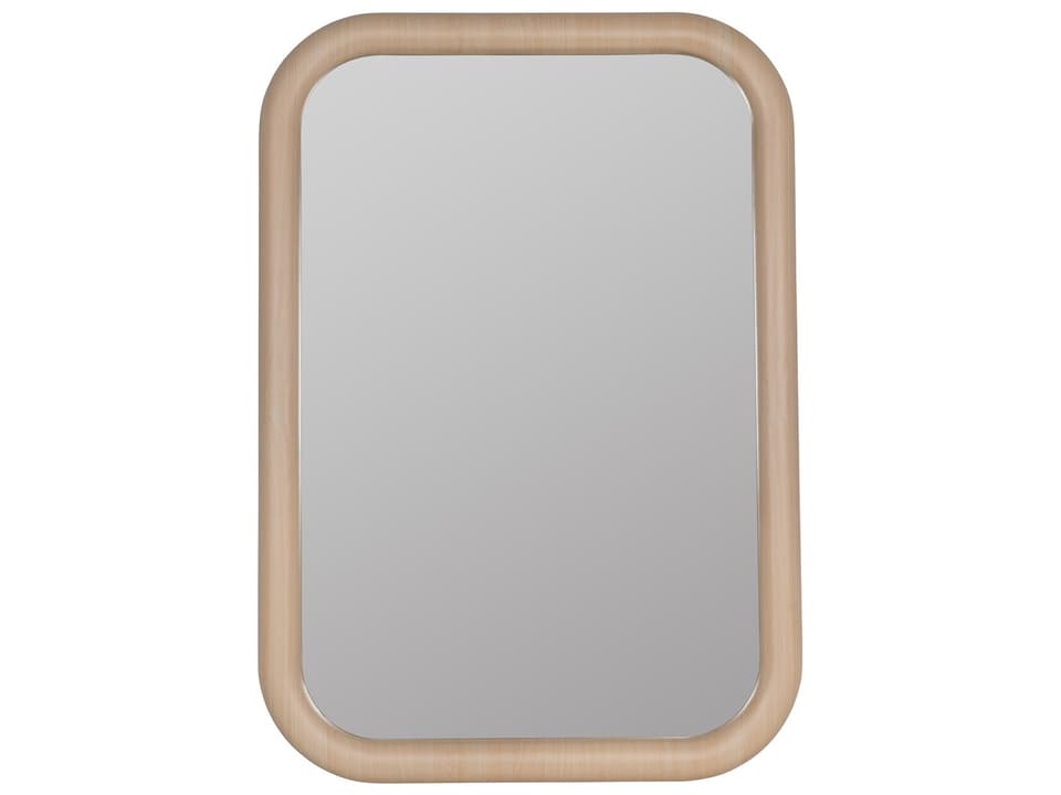 Brixten Rectangle Wall Mirror in Natural Oak