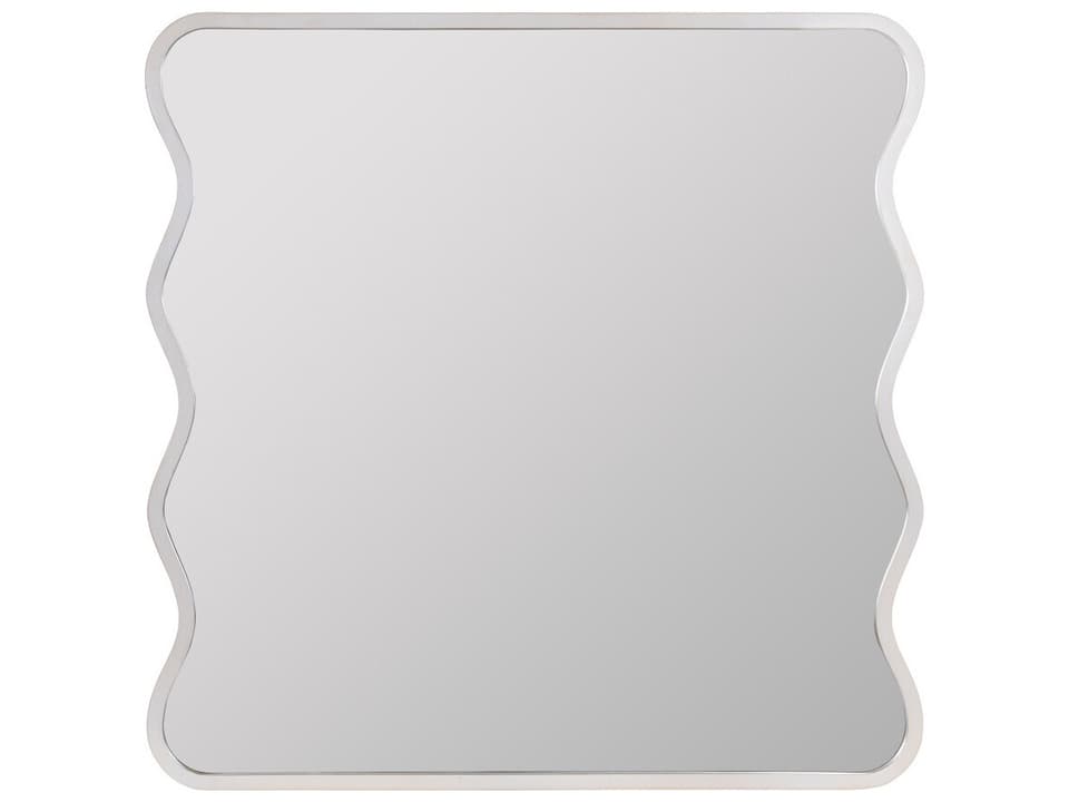 Renette Square Wall Mirror in Natural Oak