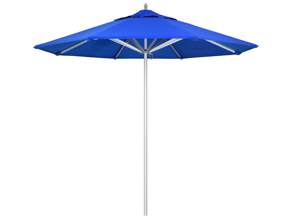 California Outdoor Umbrella Quick Ship Rodeo Series 9 Foot Octagon Market Aluminum Outdoor Umbrella with Push Lift System
