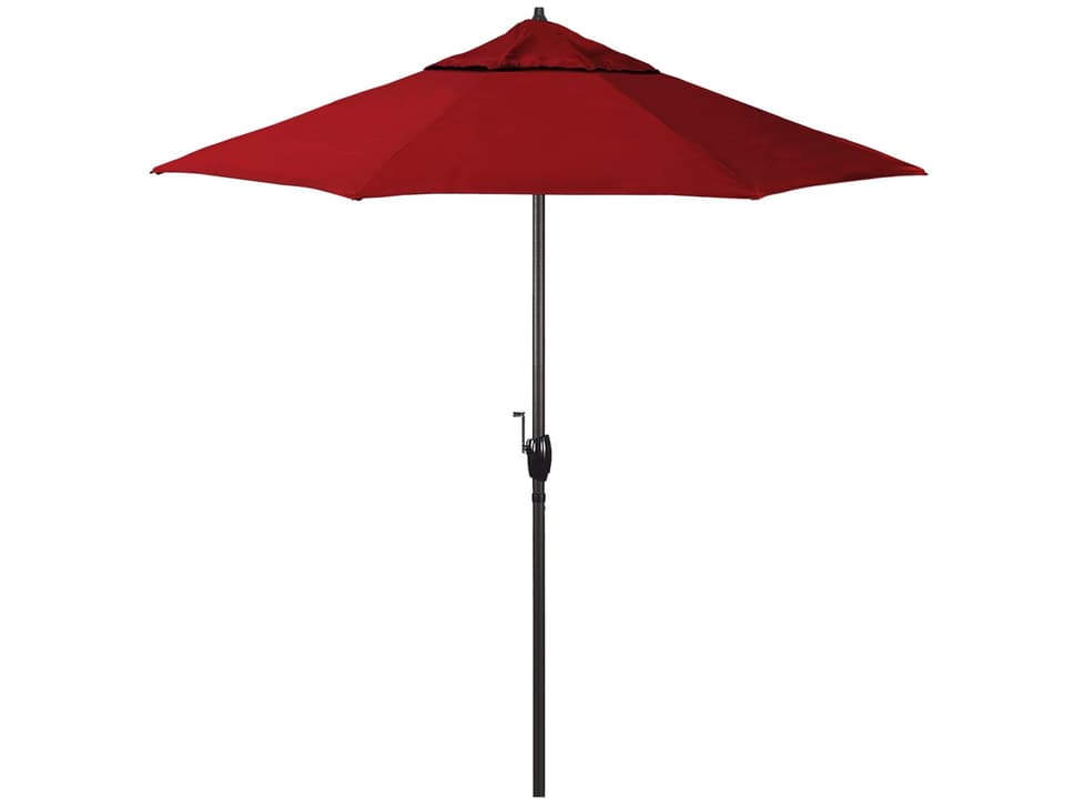 Casa Series 7.5-Foot Patio Umbrella with Auto Tilt Crank Lift and Aluminum Pole