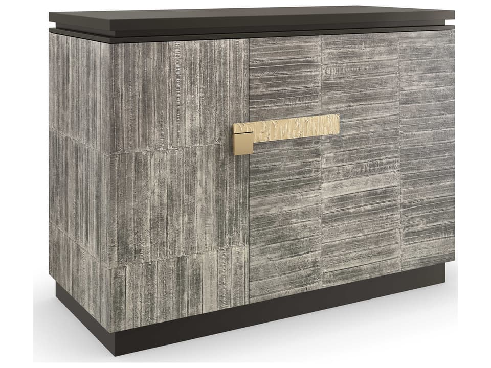 Nigiri Chest in Dark Chocolate with Smoked Unagi and Brushed Gold Hardware
