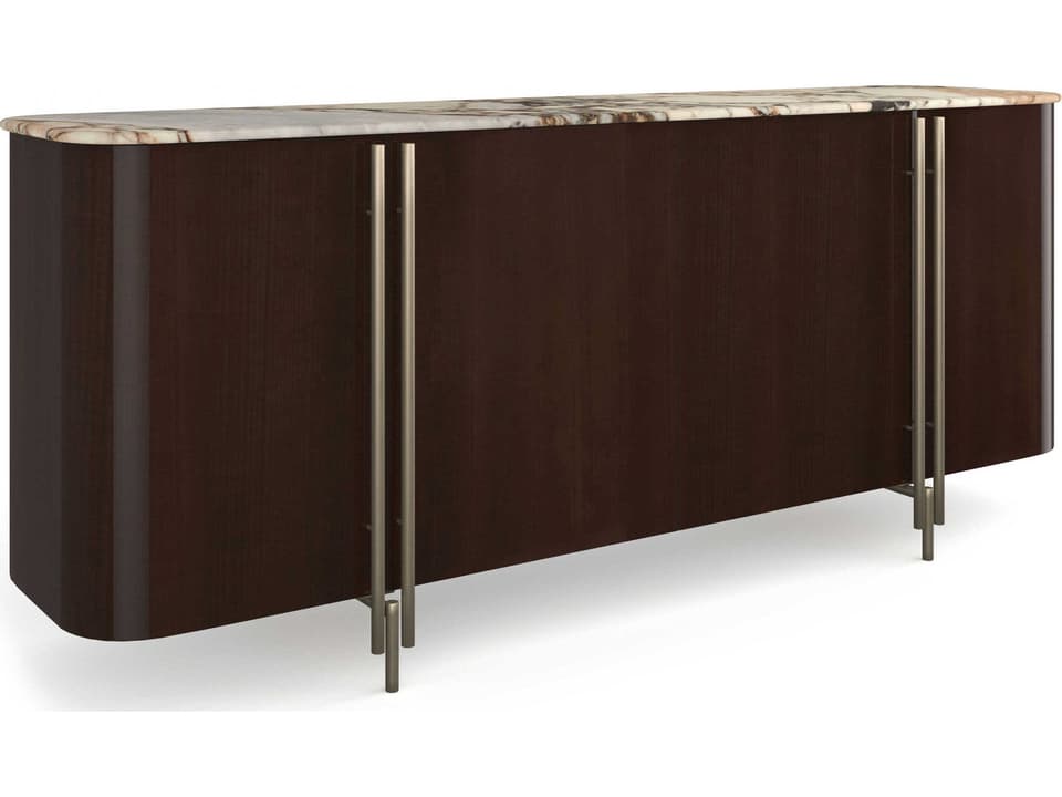 Four Hands Wallis Arturo 85 Walnut Wood Natural Veneer Sideboard