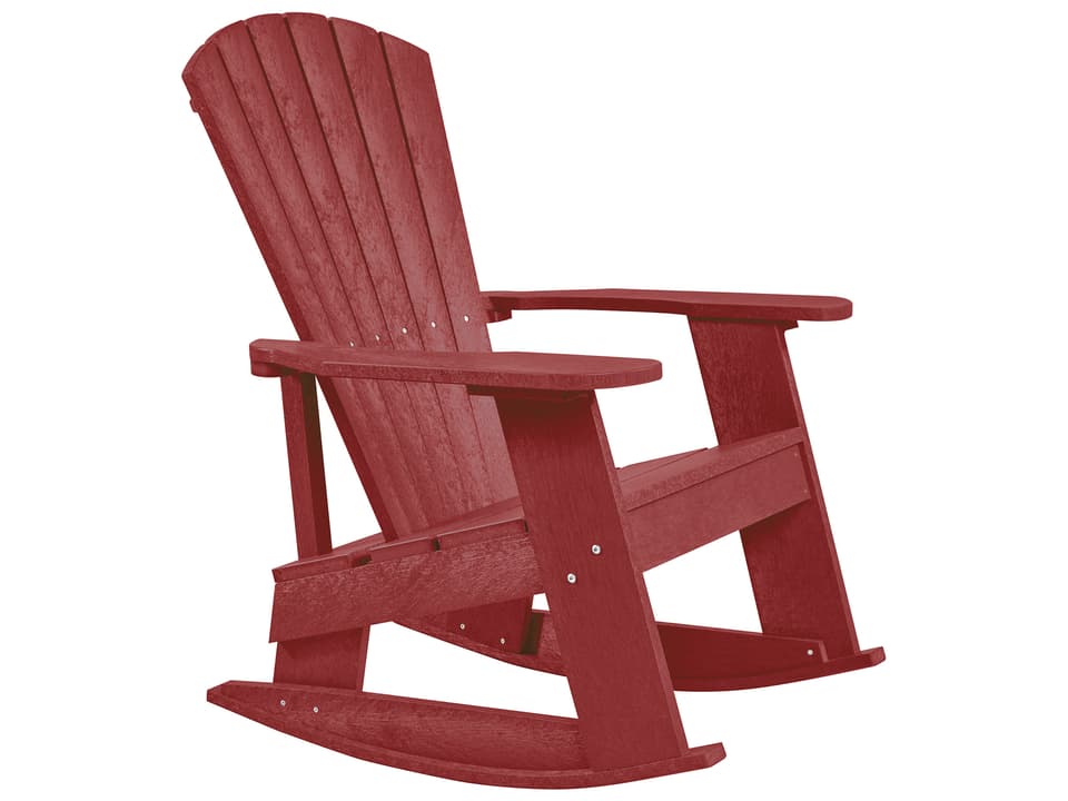 Recycled Plastic Adirondack Rocker