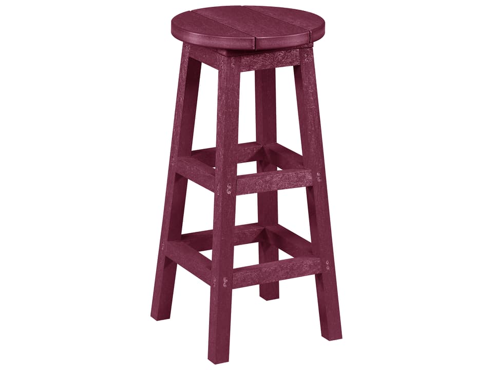 Recycled Plastic Outdoor Bar Stool