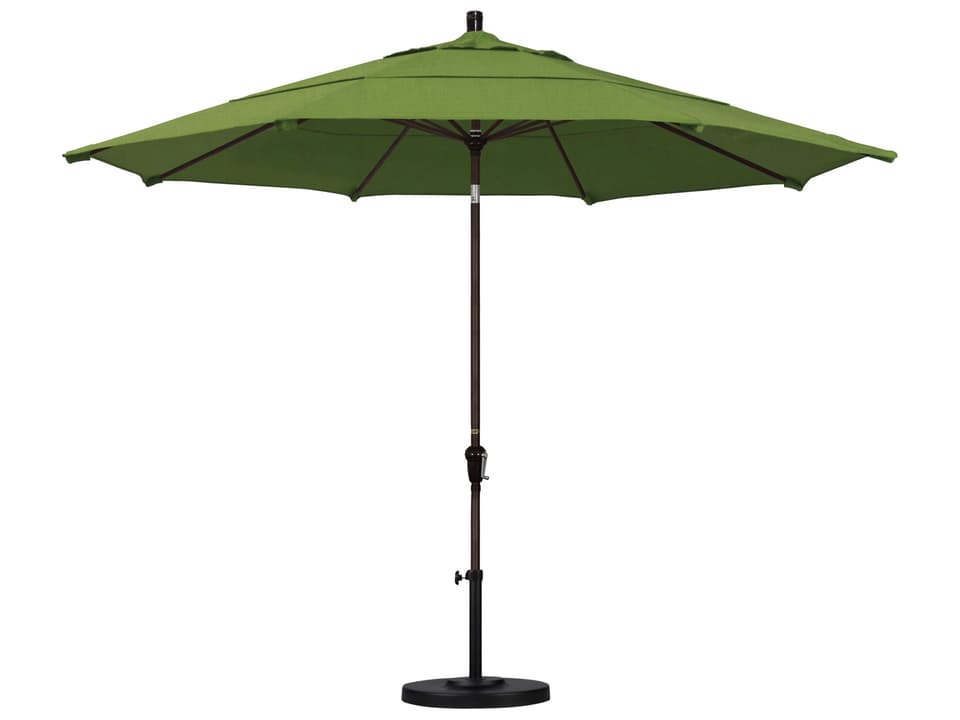 Sunset Series 11 Foot Octagon Aluminum Market Umbrella Auto Tilt