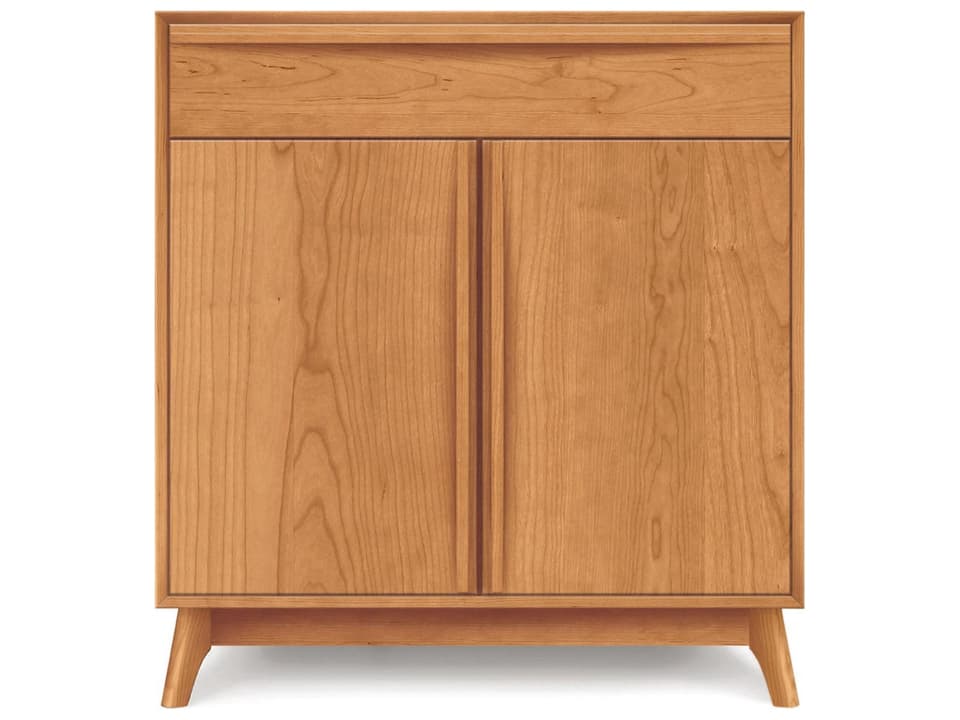 Catalina 33 Inch Sideboard in Natural Walnut