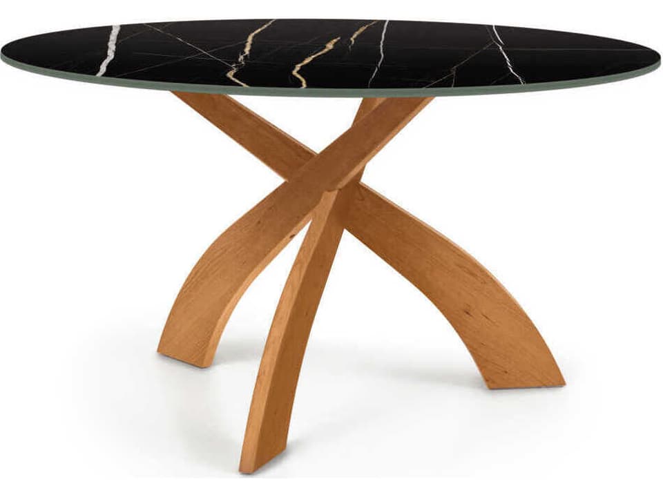 Furniture Entwine Round Sintered Stone Dining Table