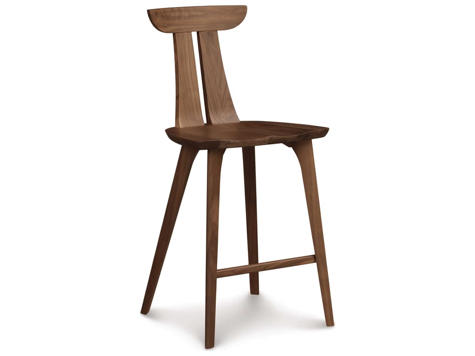 Estelle Modern Solid Wood Counter Stool