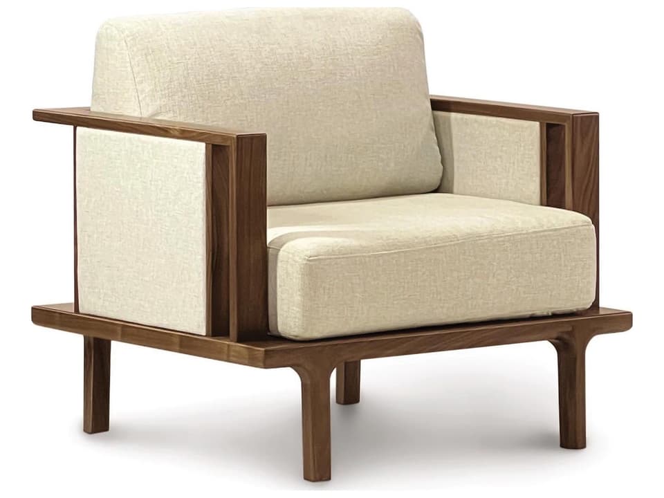 Sierra Chair and a Half in Solid Hardwood with Customizable Upholstery
