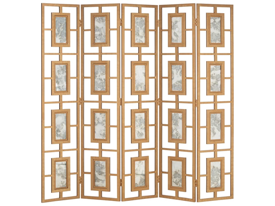 Elizabeth Wicker 5 Panel Room Divider