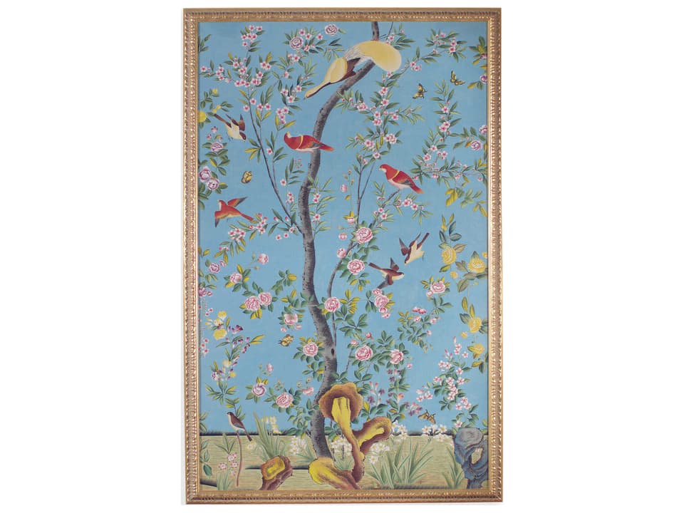 Philadelphia Panel Red Birds Framed Wall Art