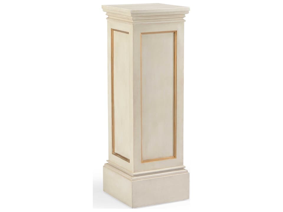 Classic Gilt Wood Pedestal designed by Lisa Kahn