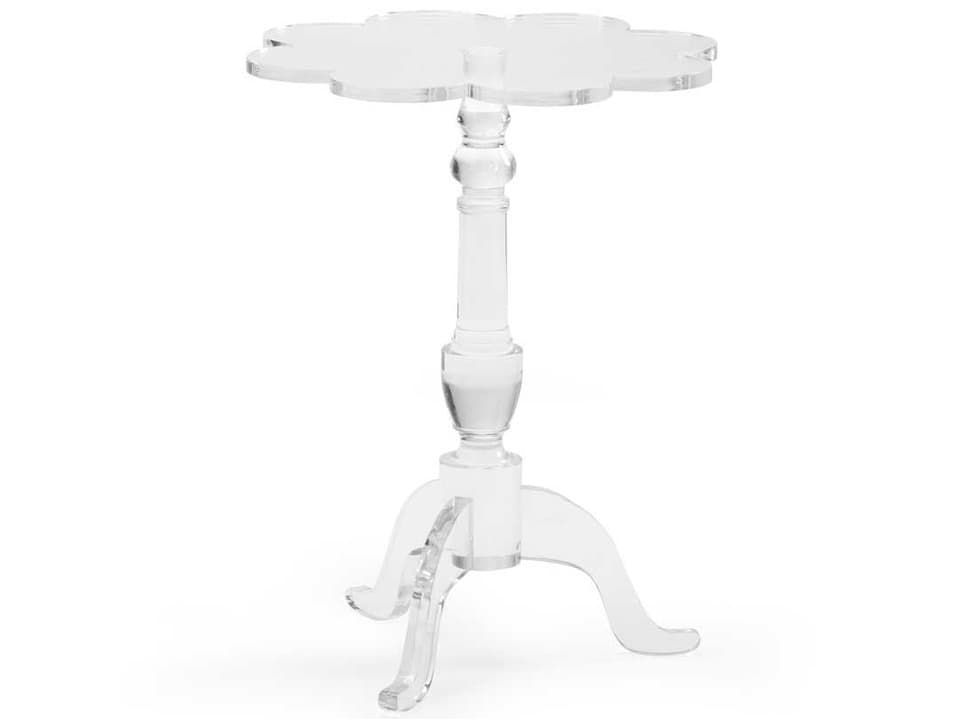 Mount Pleasant Clear Acrylic Side Table