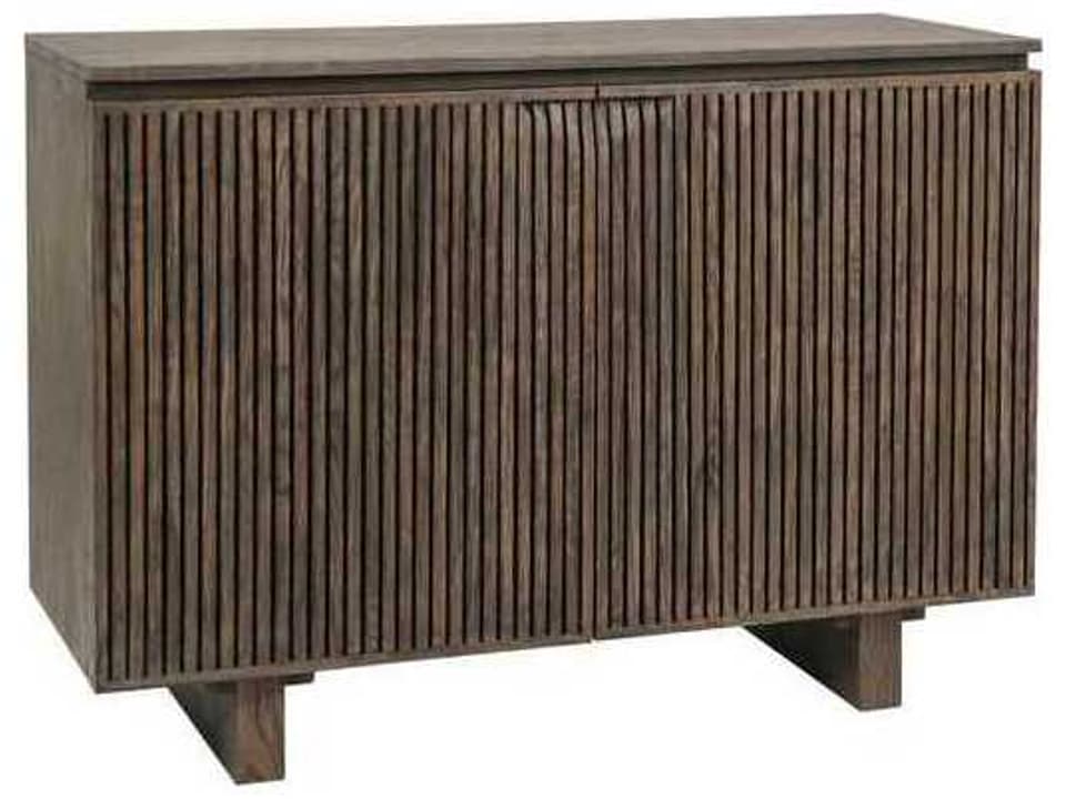 Roya 2-Door Cabinet in Toasted Brown Oak Veneer