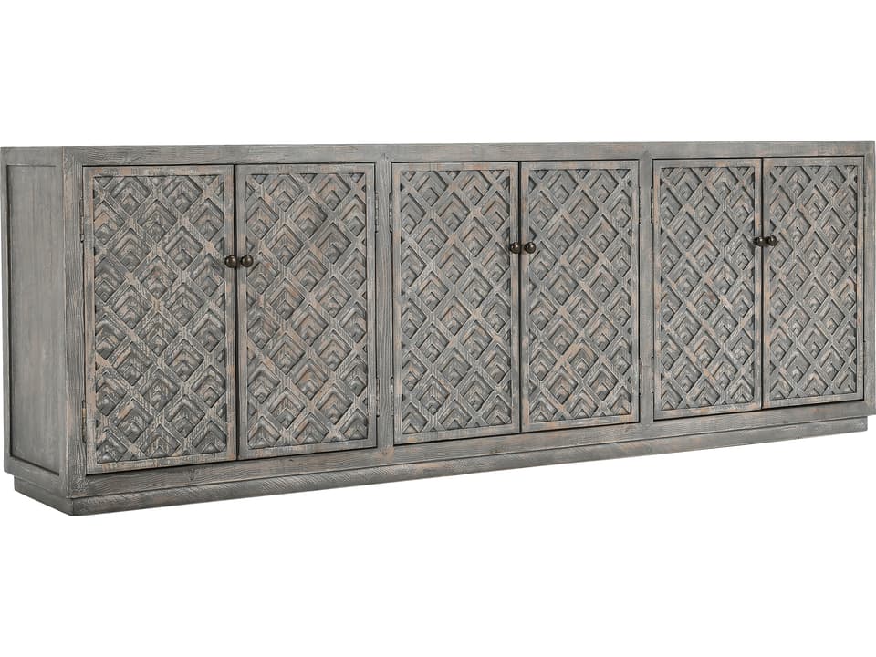 Jonas 6-Door Sideboard in Antique Blue Reclaimed Pine