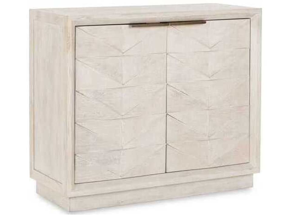 Marvin 42 Inch Mango Wood Sideboard with Whitewashed Finish