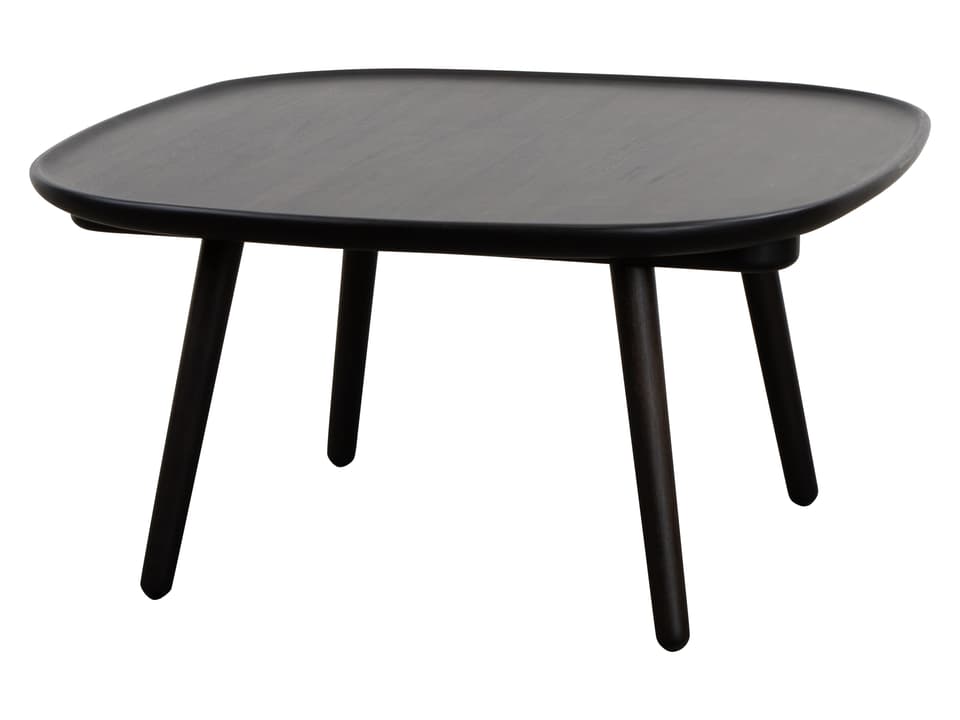 Pace Square Dark Brown Mahogany Coffee Table by Foersom and Hiort-Lorenzen MDD