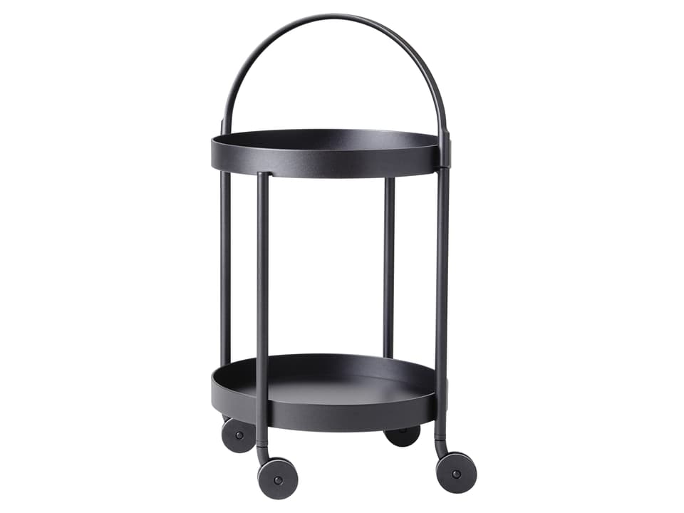 Olle Lava Grey Trolley Bar Cart