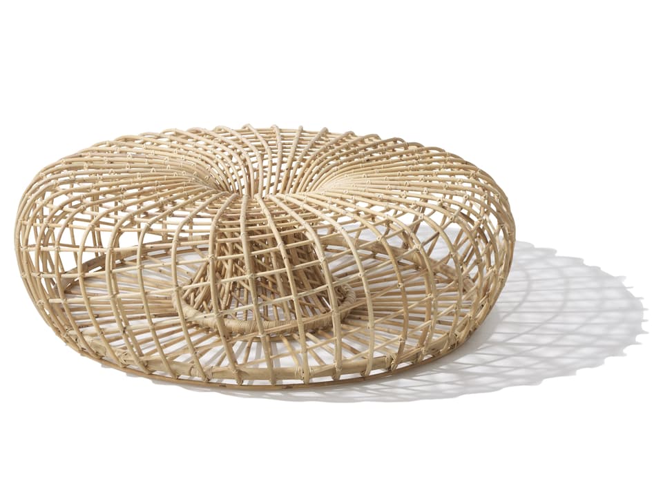 Nest Natural Brown Ottoman