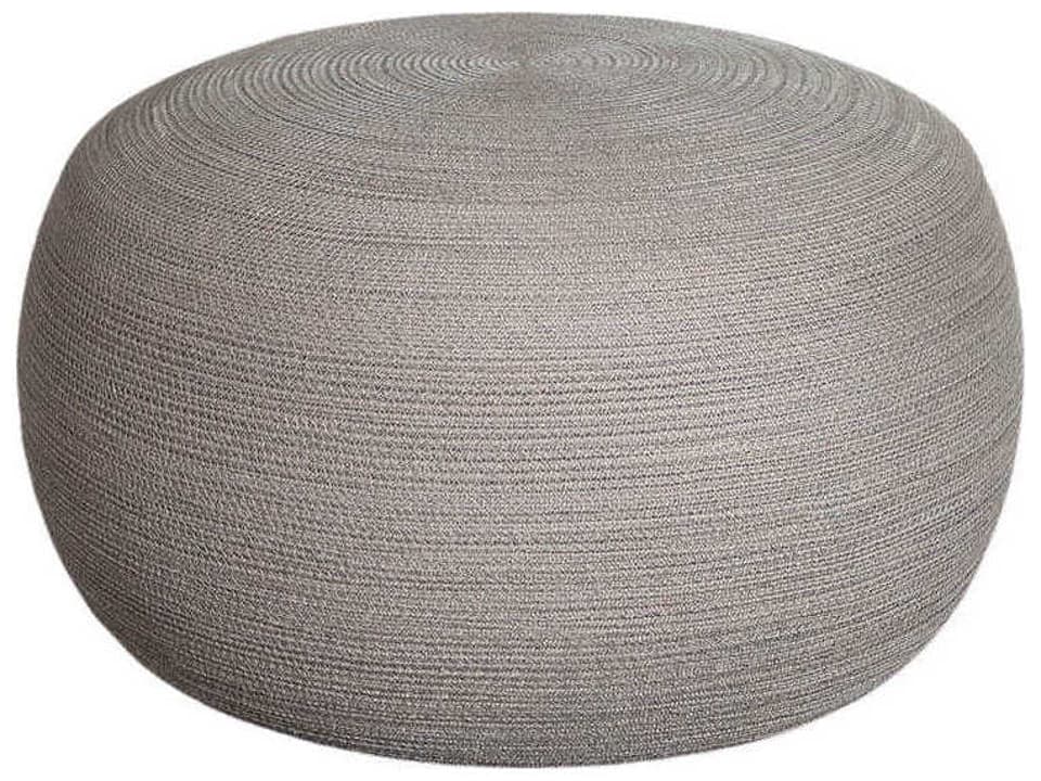 Cane-line Circle Soft Rope Large Outdoor Footstool