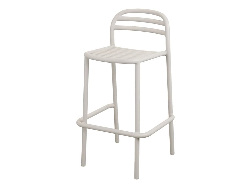 Cane-line Bliss Bar Chair in Sand Aluminum