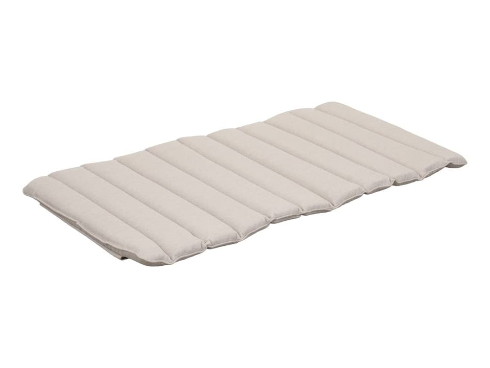 Al Dente Sand Natte Lounge Chair Cushion Set