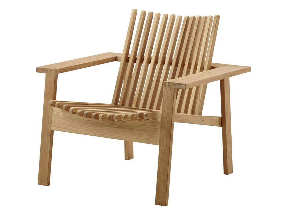 Amaze Lounge Chair Stackable Teak